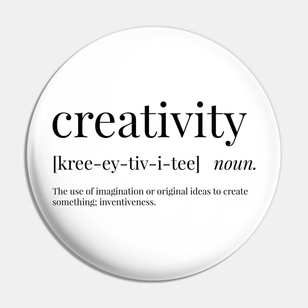 Creativity Definition Pin by definingprints