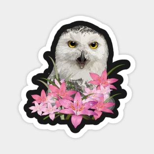 Snowy owl Magnet