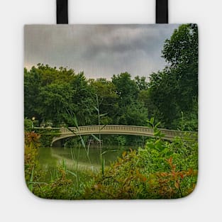 Bow Bridge, Central Park, Manhattan, New York City Tote