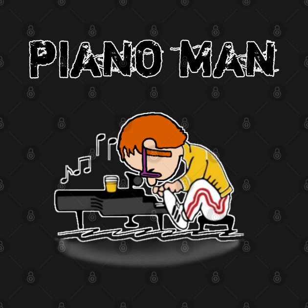 Piano man by Yadh10