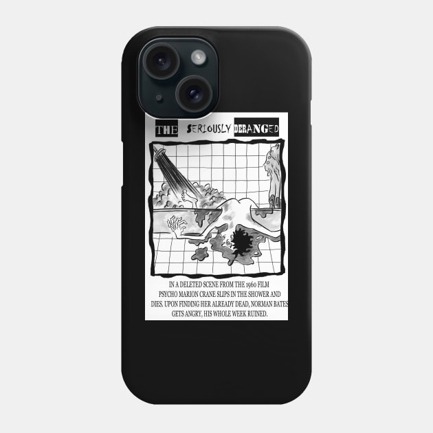 Psycho Slip Phone Case by The Seriously Deranged