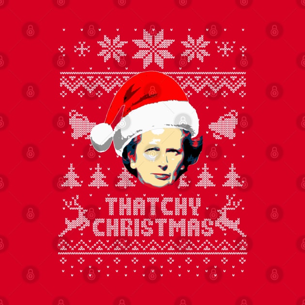 Margaret Thatcher Thatchy Christmas by Nerd_art