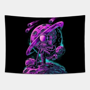 Astronaut Scooter Tapestry