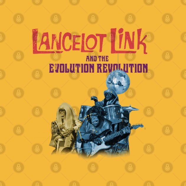 Lancelot Link and the Evolution Revolution by offsetvinylfilm