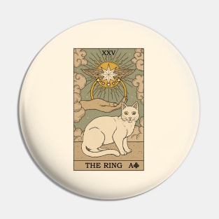 The Ring - Cats Tarot Pin