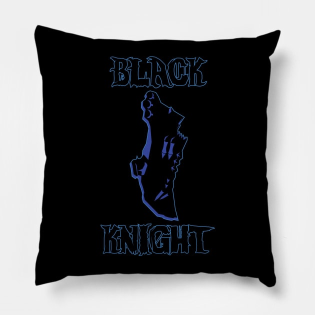 The Black Knight Pillow by PrettyGhoul