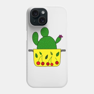 Cute Cactus Design #88: Cherry Cactus Stew Phone Case