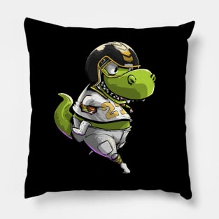 Dinosaur T-Rex Football Pillow