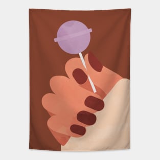 Lollipop and Nails Tapestry