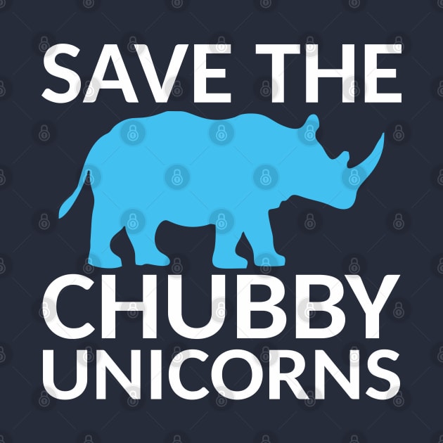 Save The Chubby Unicorns by Mas Design