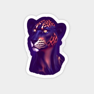 Leopard fantasy 2 Magnet