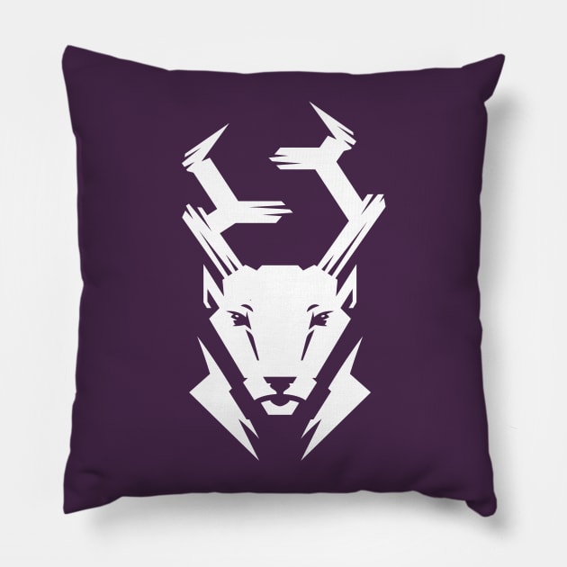 Stag Pillow by Skiddler