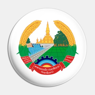 Emblem of Laos Pin