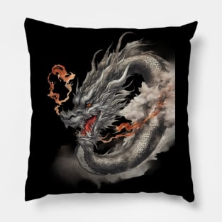 Fire Dragon Pillow