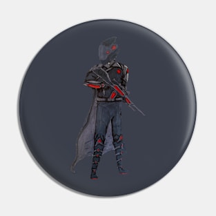 Sci fi soldier Pin