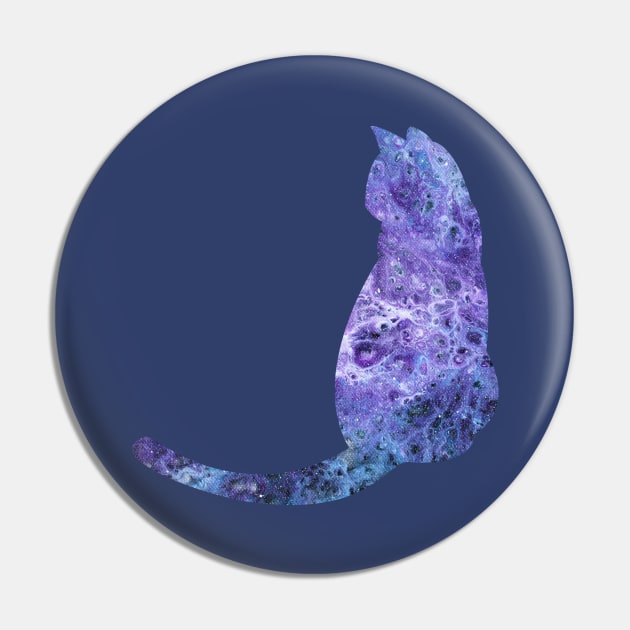 Galaxy Cat Pin by Alpenglow Workshop