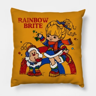 Rainbow Brite Pillow