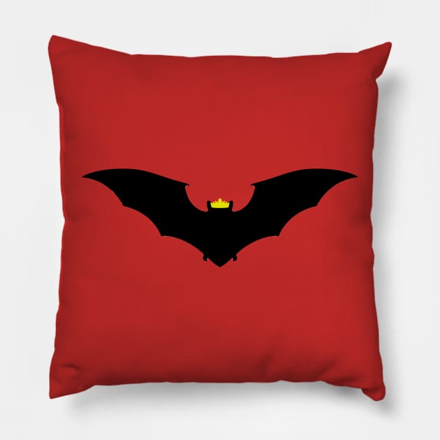 Dang King Bat Pillow by L'Appel du Vide Designs by Danielle Canonico