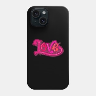 Love lettering Phone Case