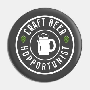 Craft Beer Hopportunist Pin