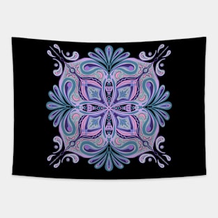 Love and Balance Mandala Tapestry