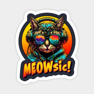 MEOWsic! Magnet