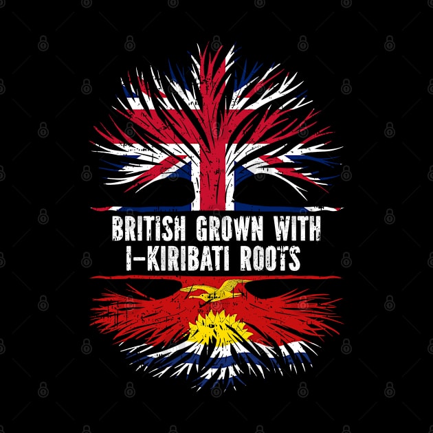 British Grown with I-Kiribati Roots UK Flag England Britain Union Jack by silvercoin