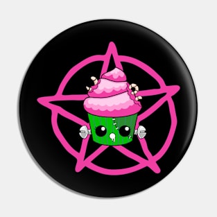 ZomBaked pentagram Pin