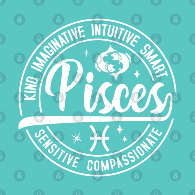 Pisces | star sign; horoscope sign; zodiac sign; Pisces birthday gift; astrology; Pisces traits; Pisces gift; Pisces symbol; water sign; by Be my good time