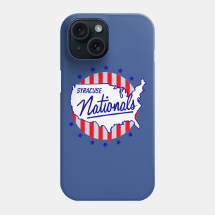 Historical Syracuse Nationals Basketball 1950 Phone Case