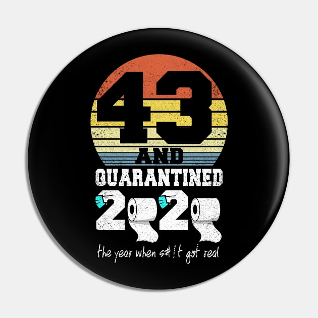 43rd birthday gift quarantined 2020 Pin by mohazain