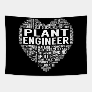 Plant Engineer Heart Tapestry