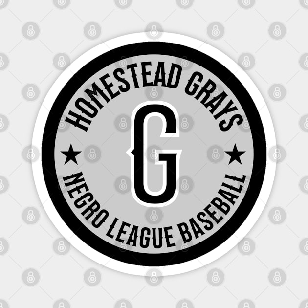 Homestead Grays Negro League Baseball - Tribute Magnet by UrbanLifeApparel