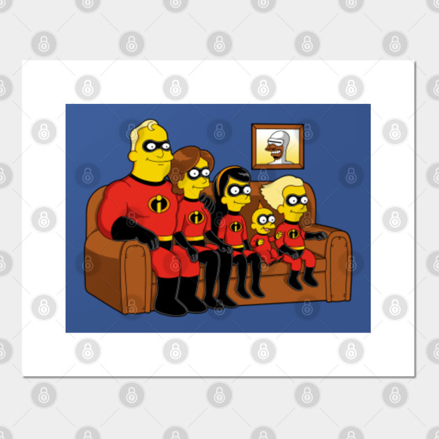 Super Family The Incredibles Posters And Art Prints Teepublic Uk