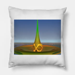 Unlimited Visibility Atop the Space Needle Pillow