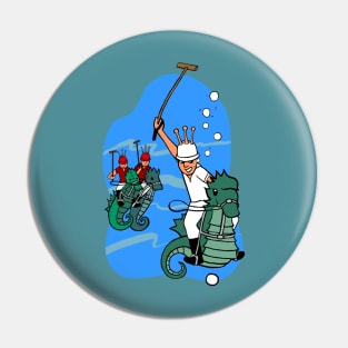 Seamonkey Water Polo Pin