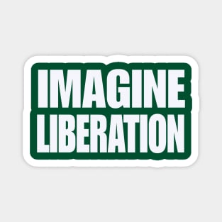 IMAGINE LIBERATION - Redo - White - Back Magnet