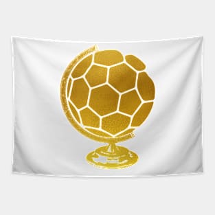 Handball Globe Tapestry