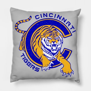 Defunct Cincinnati Tigers Hockey Pillow
