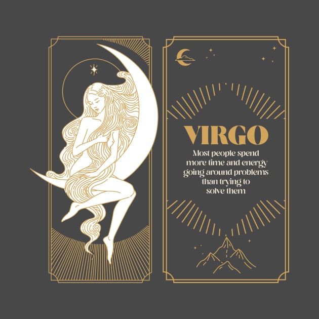 Virgo Zodiac Sign by Tip Top Tee's