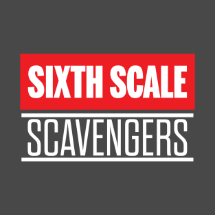 Sixth Scale Scavengers Logo (White Text) T-Shirt