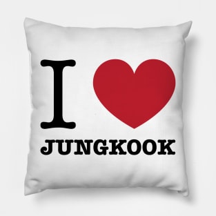 I love BTS Jungkook Morcaworks Pillow