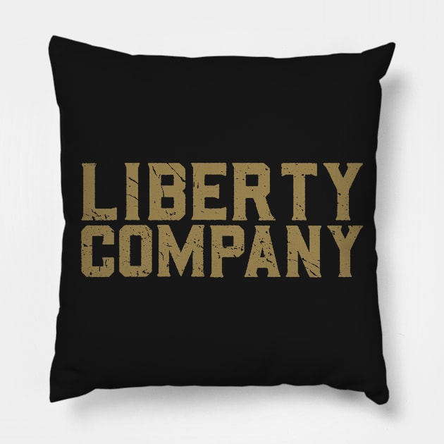 Liberty Gold Pillow by The_Liberty_Bros