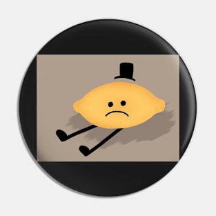 Gribby the Lemon Guy is sad :( Pin