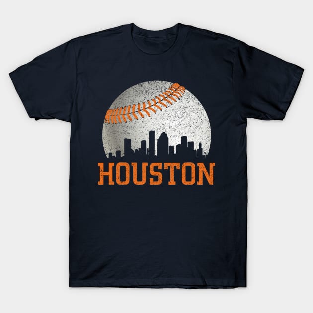 Throwback Houston Snapback | Houston Astros Colors | Skyline Design