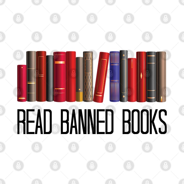 Read Banned Books, Teacher Librarian Gift, Bokks lovers Gifts by bisho2412