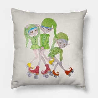 Trio of Gnomes Pillow