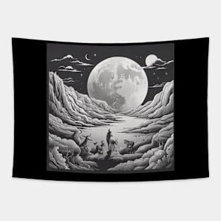 Full moon Tapestry