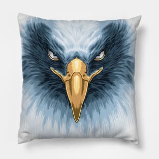 Eagle Face Pillow