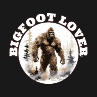 Bigfoot Lover Sasquatch Yeti T-Shirt